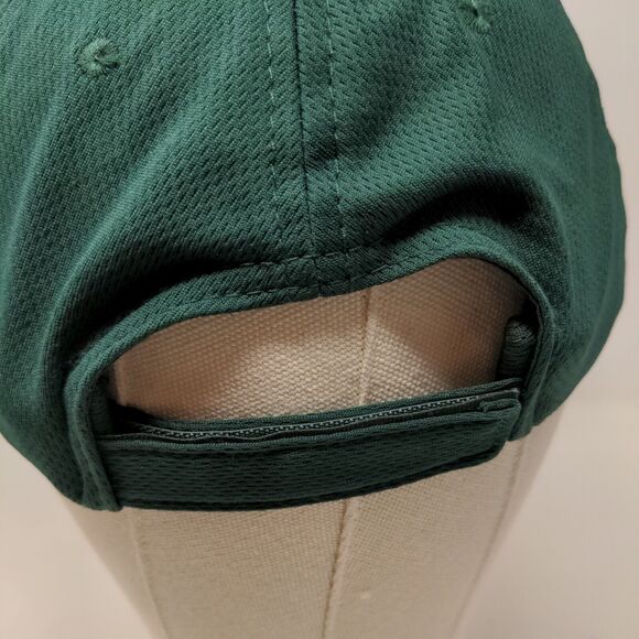 Sport-Tek Men's Strapback Hat Green Adjustable Embroidered Walpole Outdoors Logo - Picture 8 of 11